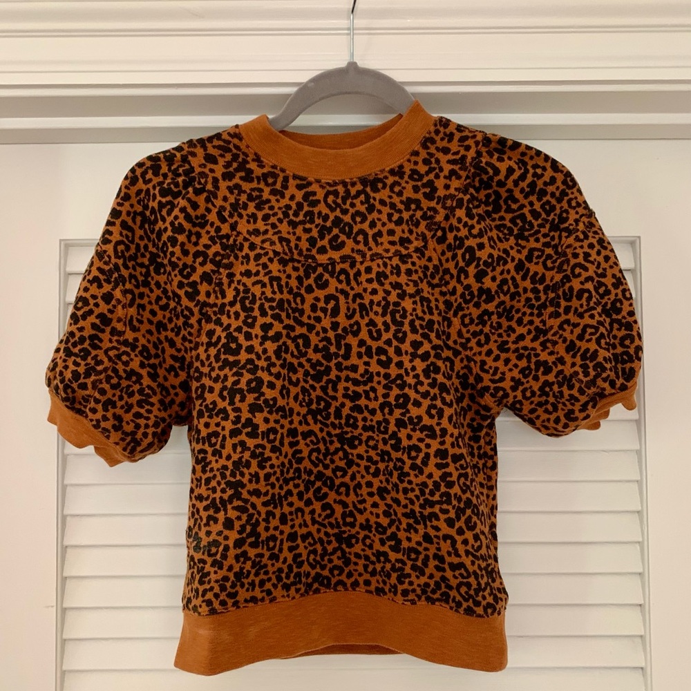 Ulla Johnson Leopard Sweatshirt